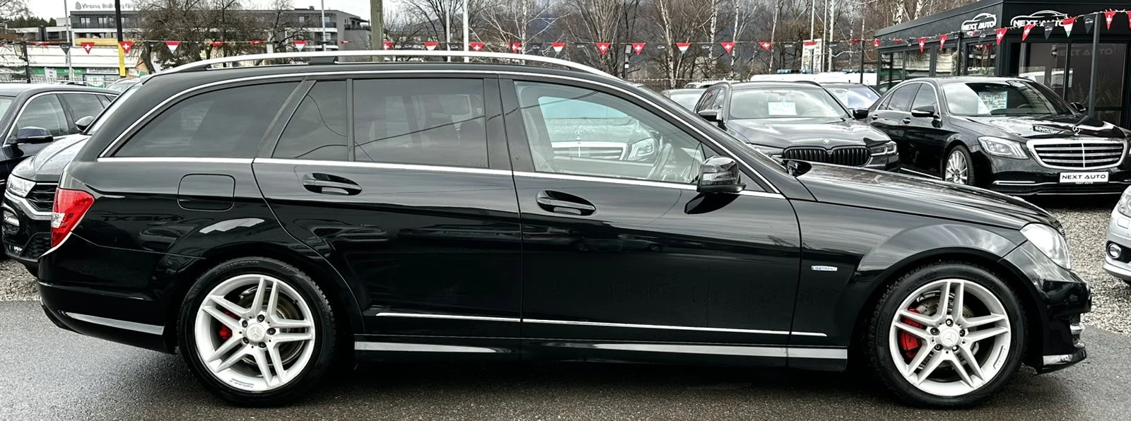 Mercedes-Benz C 220 CDI AMG PACK PANO NAVI AUTOMAT EU5, снимка 4 - Автомобили и джипове - 55738580