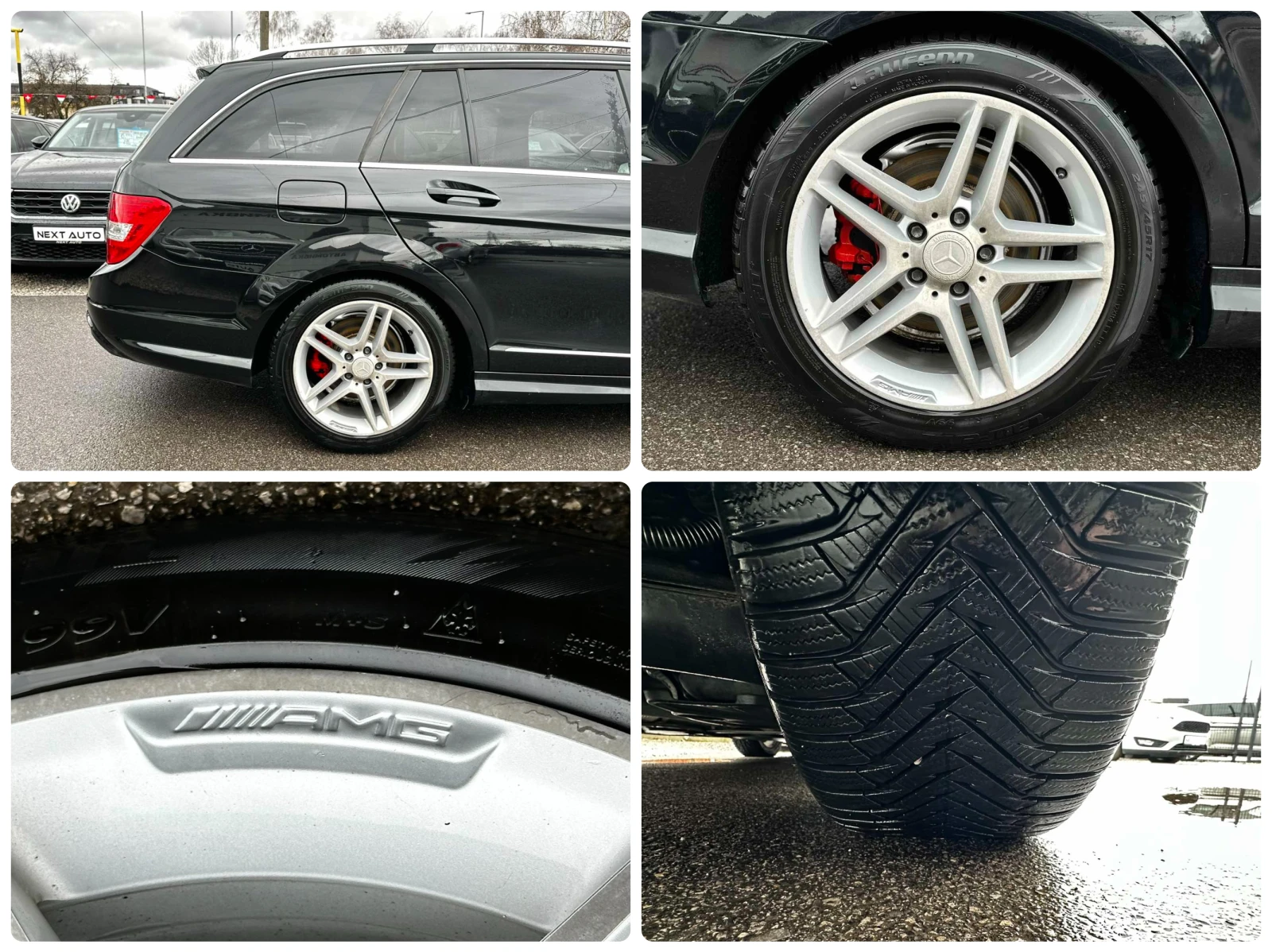 Mercedes-Benz C 220 CDI AMG PACK PANO NAVI AUTOMAT EU5, снимка 17 - Автомобили и джипове - 55738580