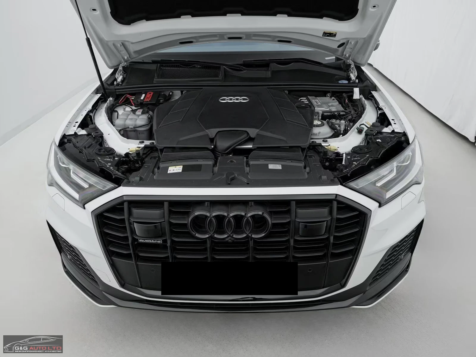 Audi Q7 PHEV55/381HP/SLINE/360/MASSAGE/B&O/PANO/HUD/397z, снимка 3 - Автомобили и джипове - 54425317