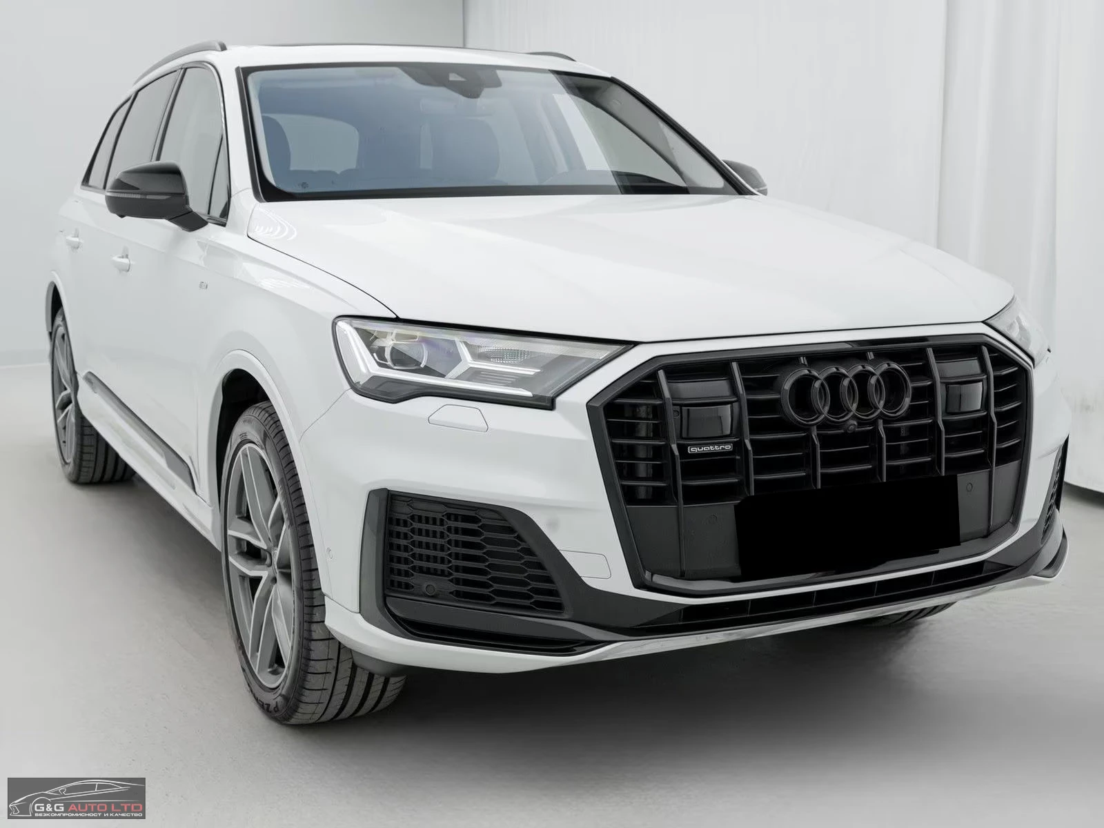 Audi Q7 PHEV55/381HP/SLINE/360/MASSAGE/B&O/PANO/HUD/397z, снимка 7 - Автомобили и джипове - 54425317
