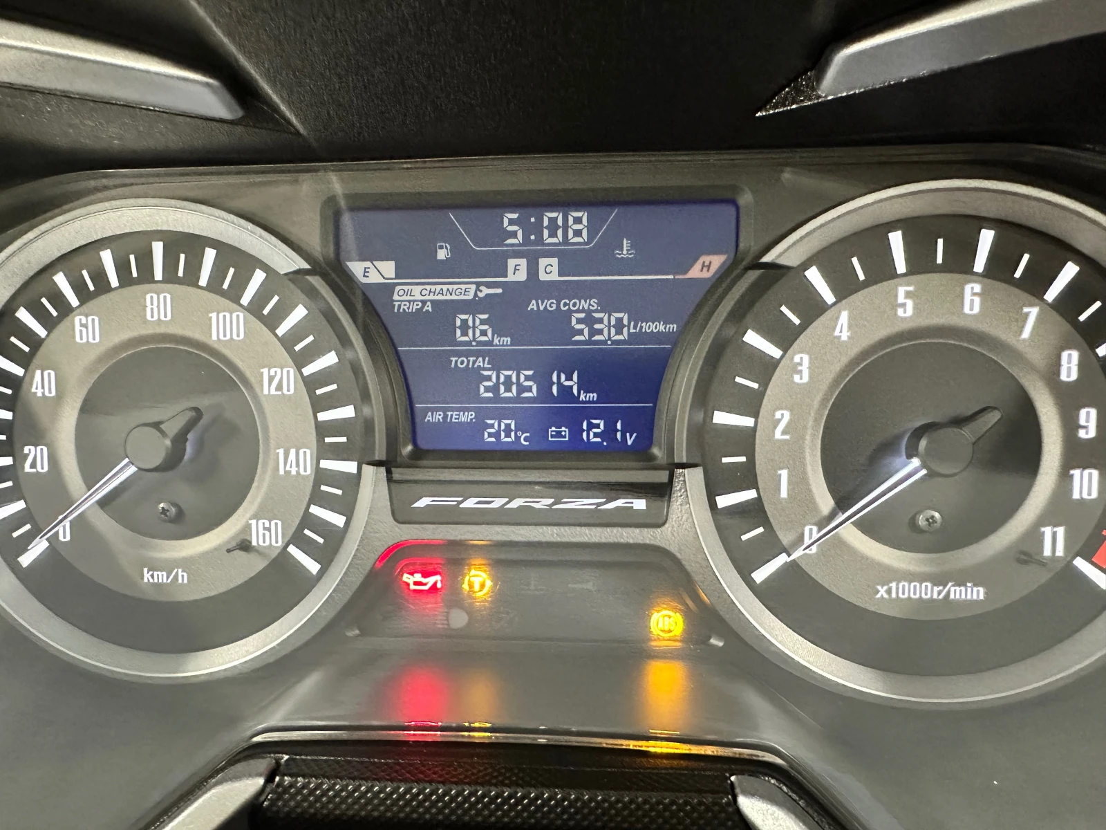 Honda Forza 300i ABS/TC/LED 04.2019г., снимка 2 - Мотоциклети и мототехника - 56226299