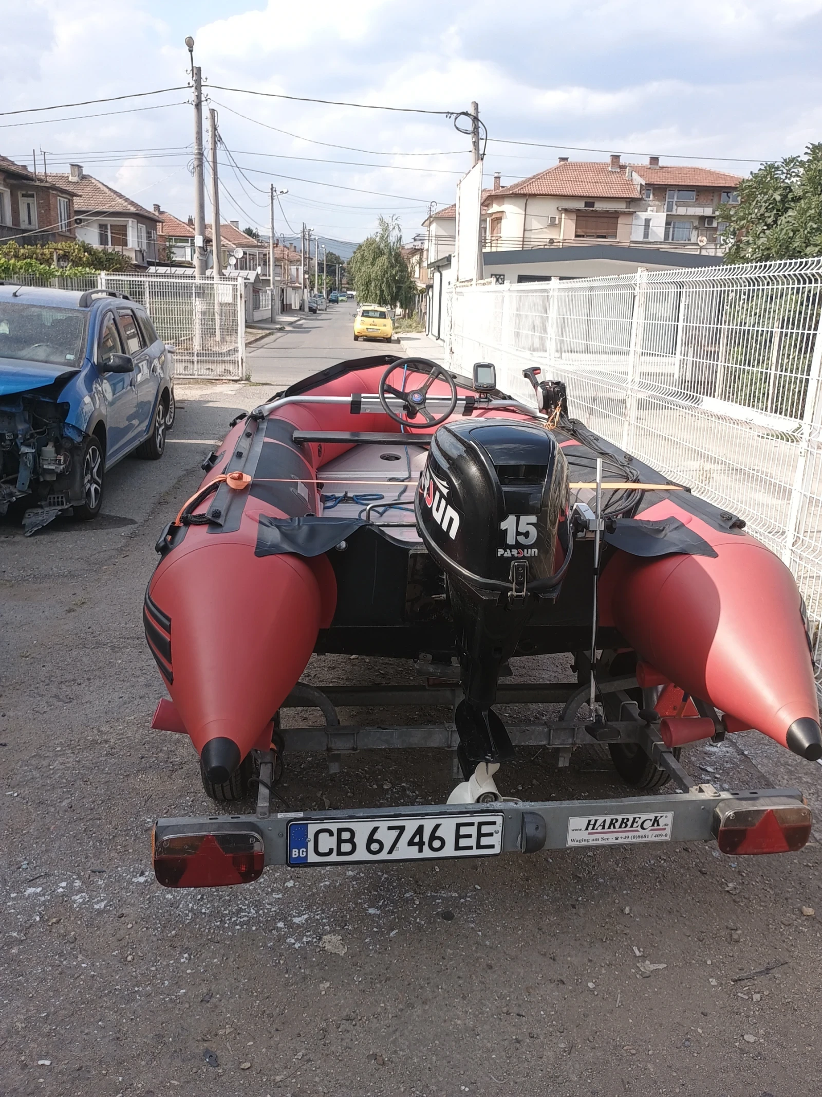 Надуваема лодка Quicksilver HD 380 Heavy Duty , снимка 3 - Воден транспорт - 55931083