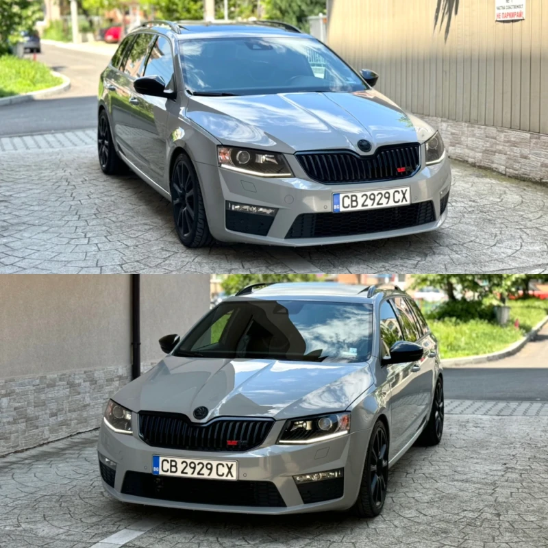 Skoda Octavia VRS Nardo Grey, снимка 3 - Автомобили и джипове - 53242675