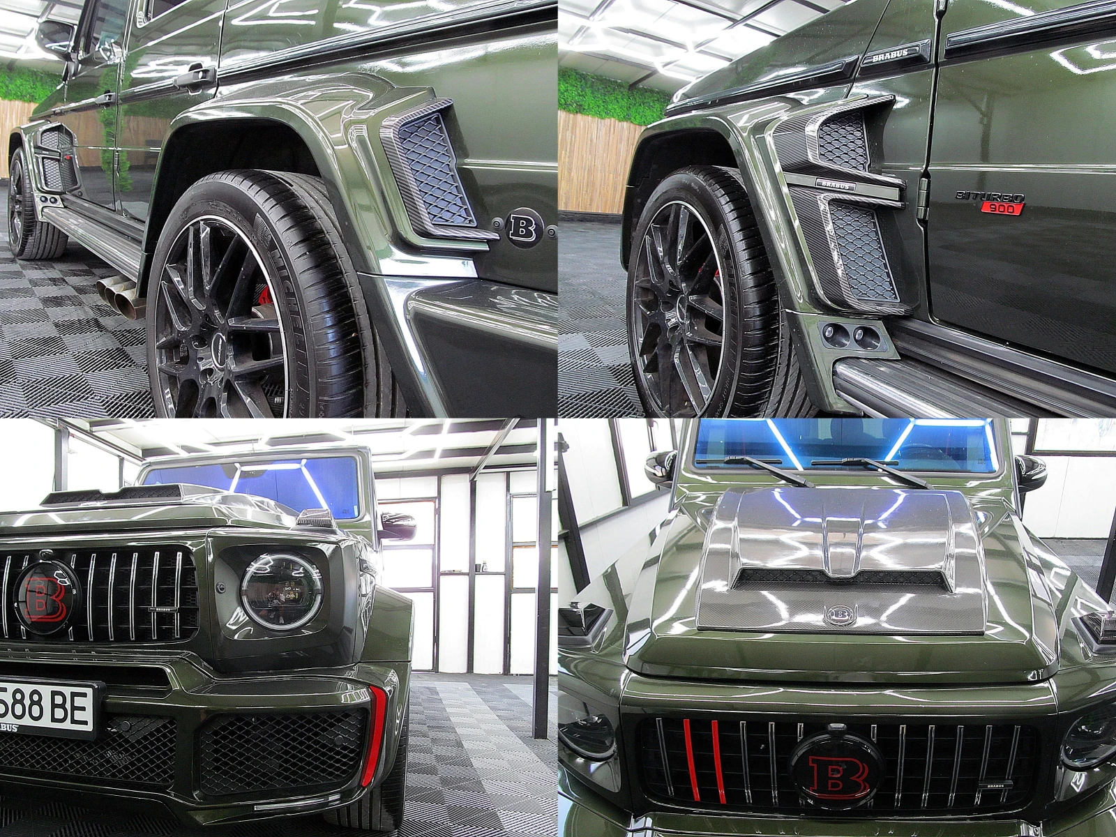 Mercedes-Benz G 500 BRABUS/LPG/ГЕНЕРАЦИЯ ПОДГРЕВ ОБДУХВАНЕ ЛИЗИНГ - изображение 10