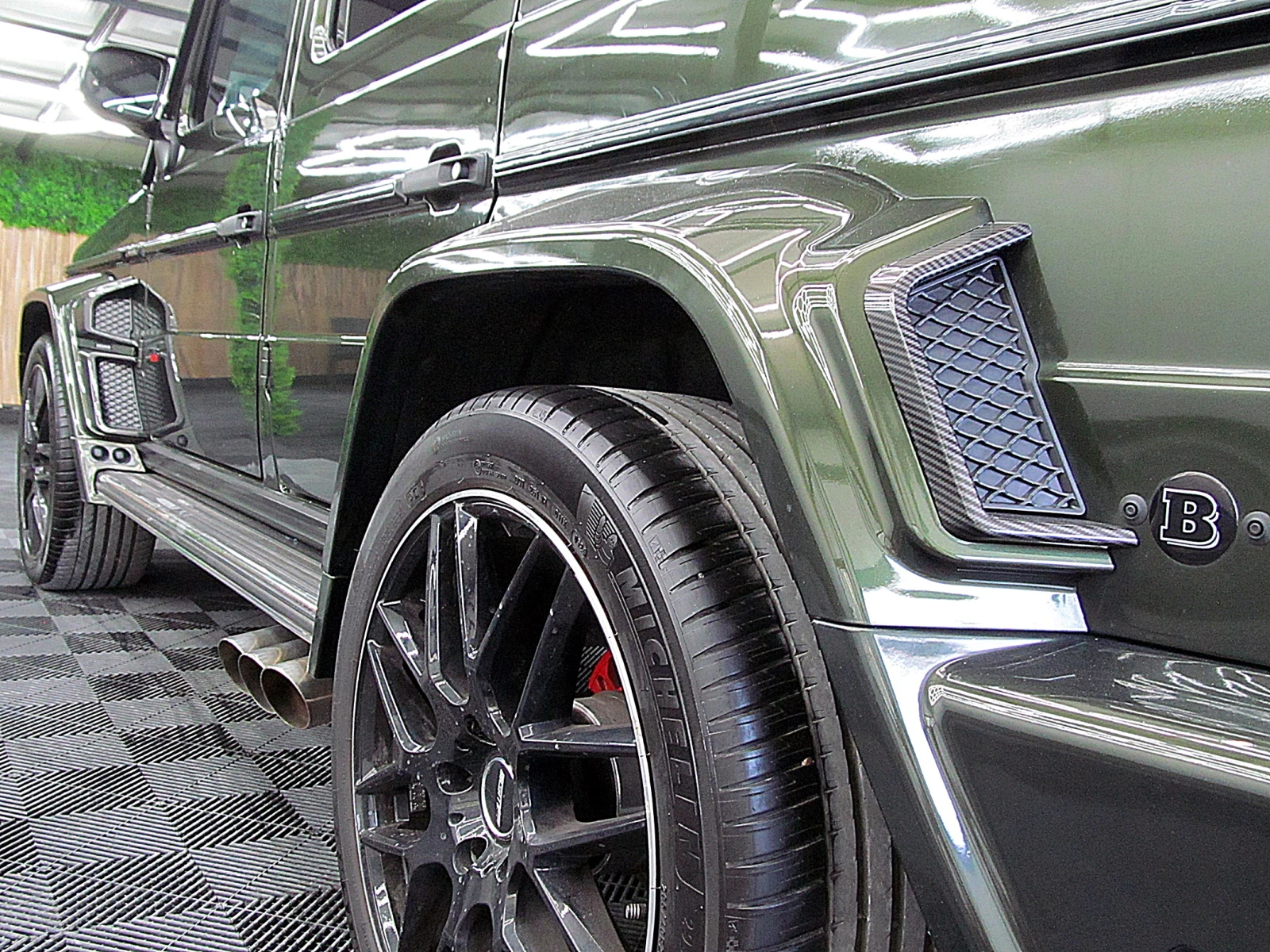 Mercedes-Benz G 500 BRABUS/LPG/ГЕНЕРАЦИЯ ПОДГРЕВ ОБДУХВАНЕ ЛИЗИНГ - изображение 7