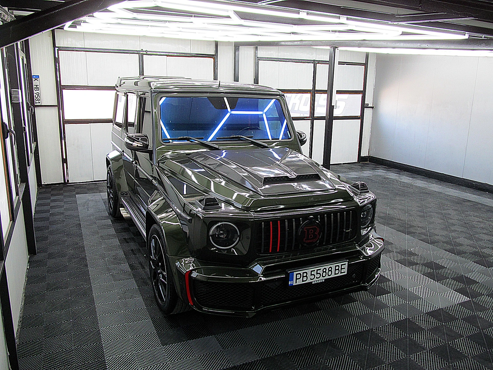 Mercedes-Benz G 500 BRABUS/LPG/ГЕНЕРАЦИЯ ПОДГРЕВ ОБДУХВАНЕ ЛИЗИНГ - изображение 9
