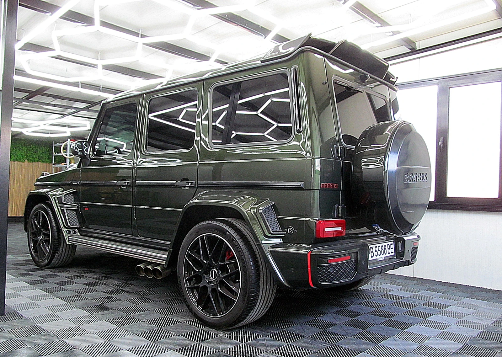 Mercedes-Benz G 500 BRABUS/LPG/ГЕНЕРАЦИЯ ПОДГРЕВ ОБДУХВАНЕ ЛИЗИНГ - изображение 4