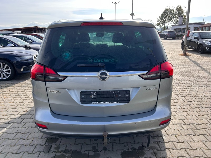 Opel Zafira 1.6CDTI 6+ 1 NAVI EURO 6, снимка 7 - Автомобили и джипове - 42840740