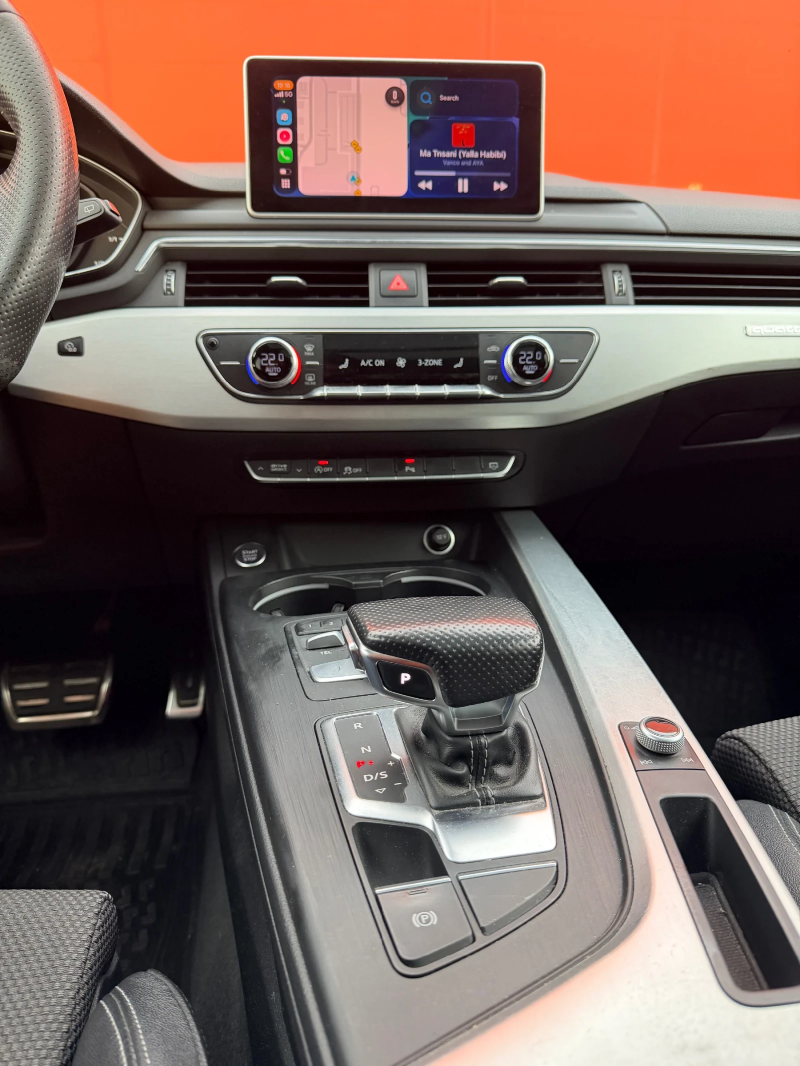 Audi A4 Quattro/Virtual Cockpit/Matrix, снимка 12 - Автомобили и джипове - 54684093