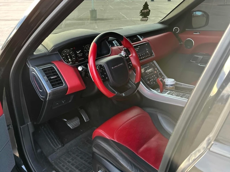 Land Rover Range Rover Sport 2019 SPORT SVR * БЕЗ ПЪРВОНАЧАЛНА ВНОСКА, снимка 7 - Автомобили и джипове - 52824773