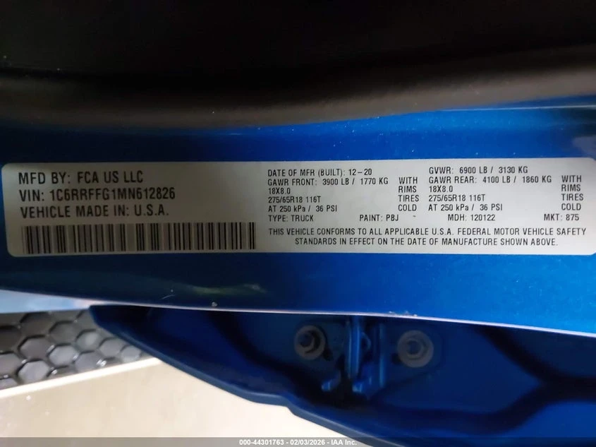 Dodge RAM 1500 3.6L V-6 DOHC, VVT, 305HP 4X4 Drive, снимка 9 - Автомобили и джипове - 54234790