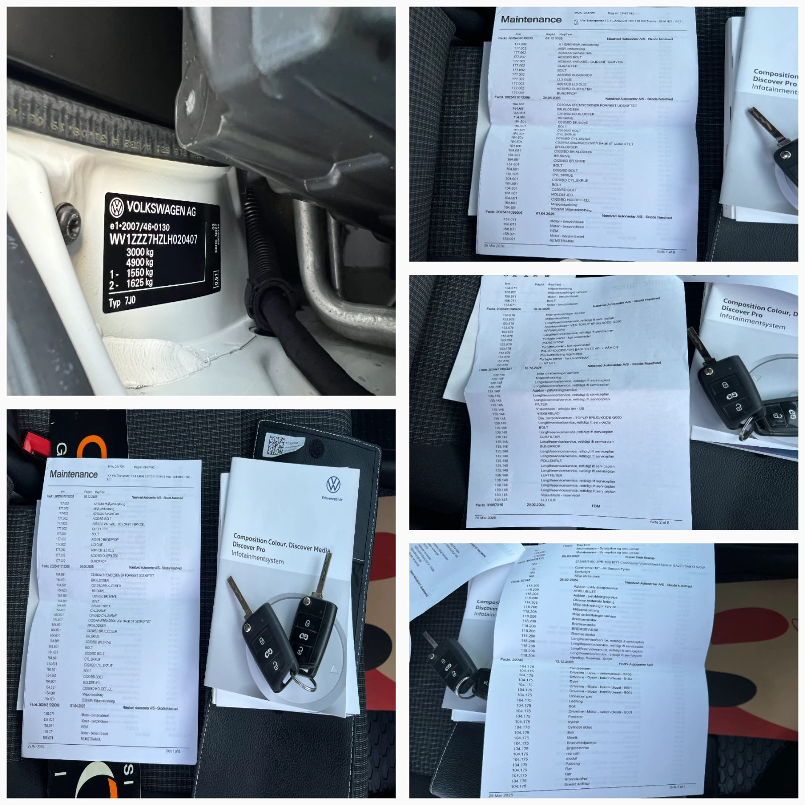 VW T6 2.0TDI ДЪЛГА БАЗА/3-Местен/Сервизна история/, снимка 17 - Бусове и автобуси - 54976698