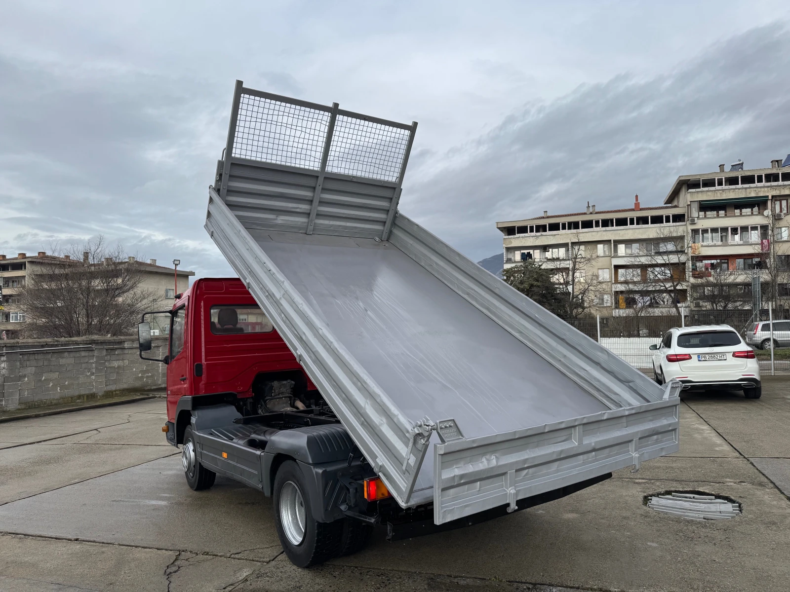 Mercedes-Benz Atego 815 тристранен самосвал 4 метра кош - изображение 3