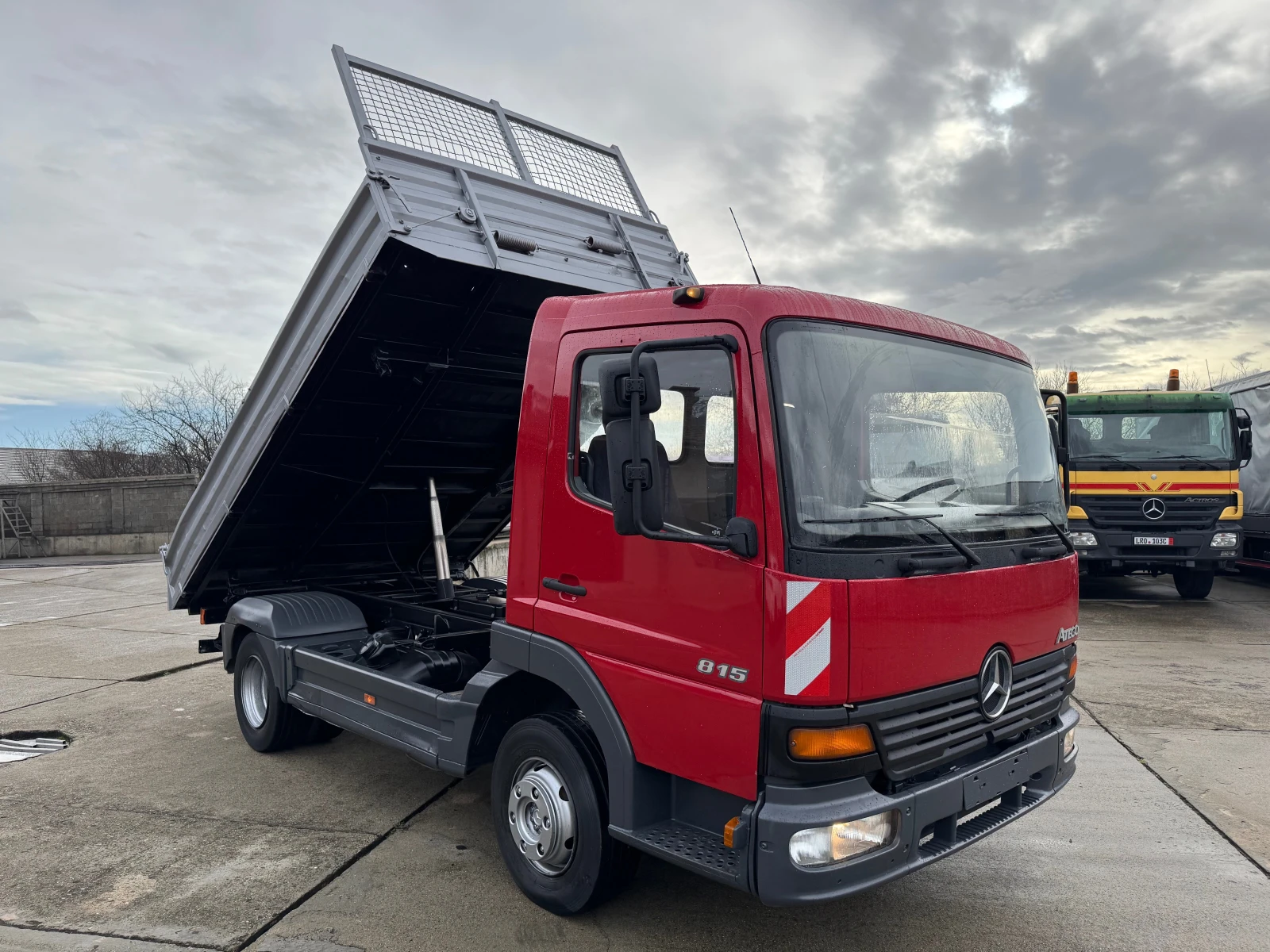 Mercedes-Benz Atego 815 тристранен самосвал 4 метра кош - изображение 6