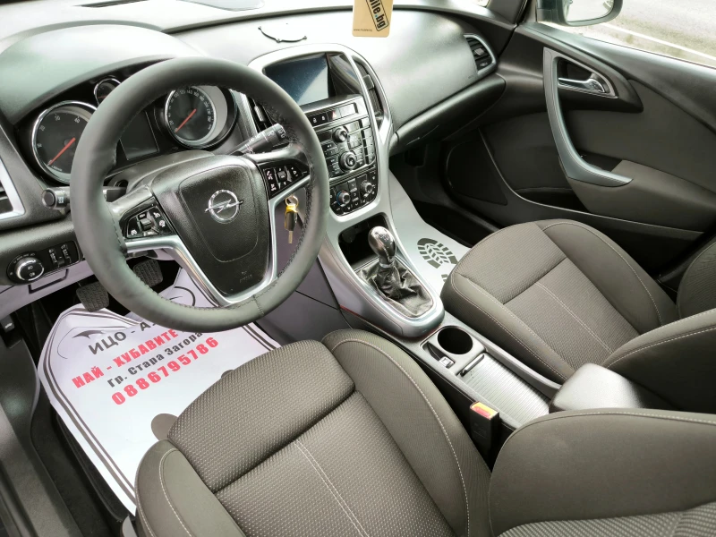 Opel Astra 1, 7 TDCi-131k.c.6ck.HABИ, ЕВРО 5В-5%!, снимка 9 - Автомобили и джипове - 52075764
