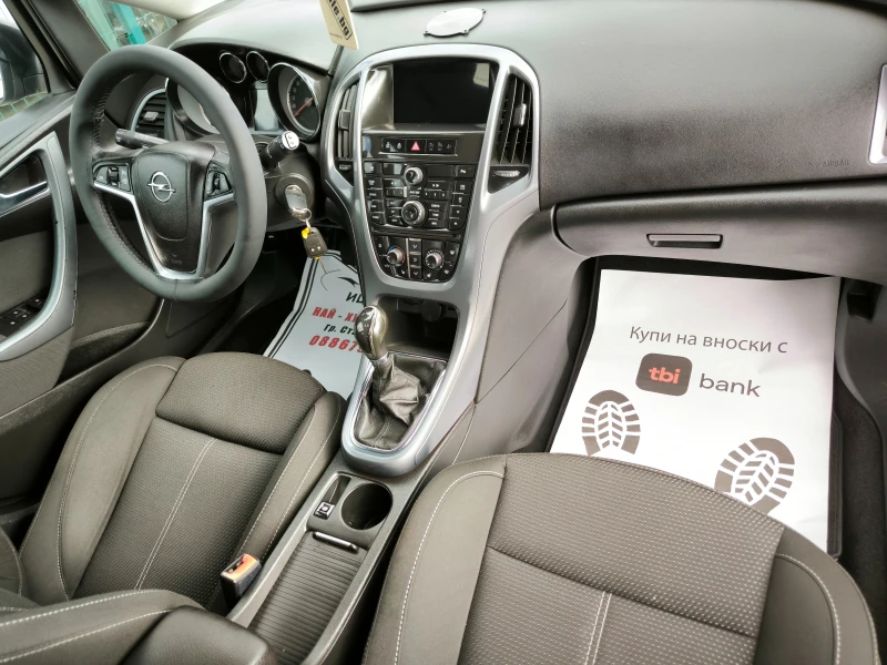 Opel Astra 1, 7 TDCi-131k.c.6ck.HABИ, ЕВРО 5В-5%!, снимка 11 - Автомобили и джипове - 52075764