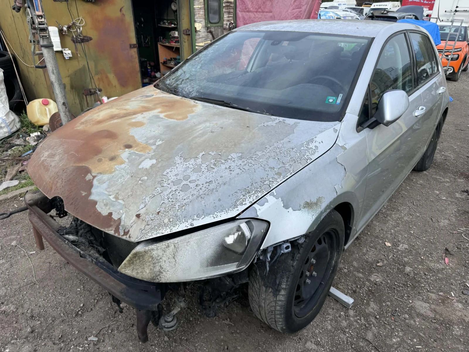 VW Golf 7, 1.6TDI АВТОМАТ Фейслифт, 110 кс., 2018 г. CXXB, снимка 8 - Автомобили и джипове - 54219691