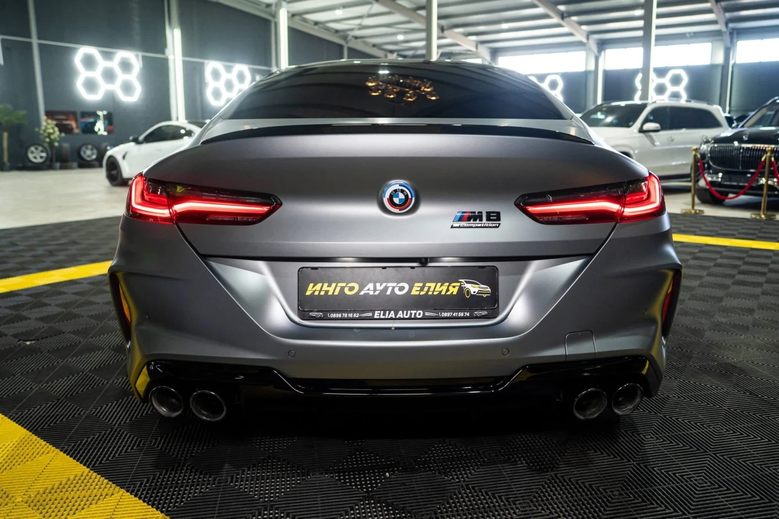 BMW M8 COMPETITION CARBON CERAMIC LED B&W ЛИЗИНГ 100%, снимка 8 - Автомобили и джипове - 55679150
