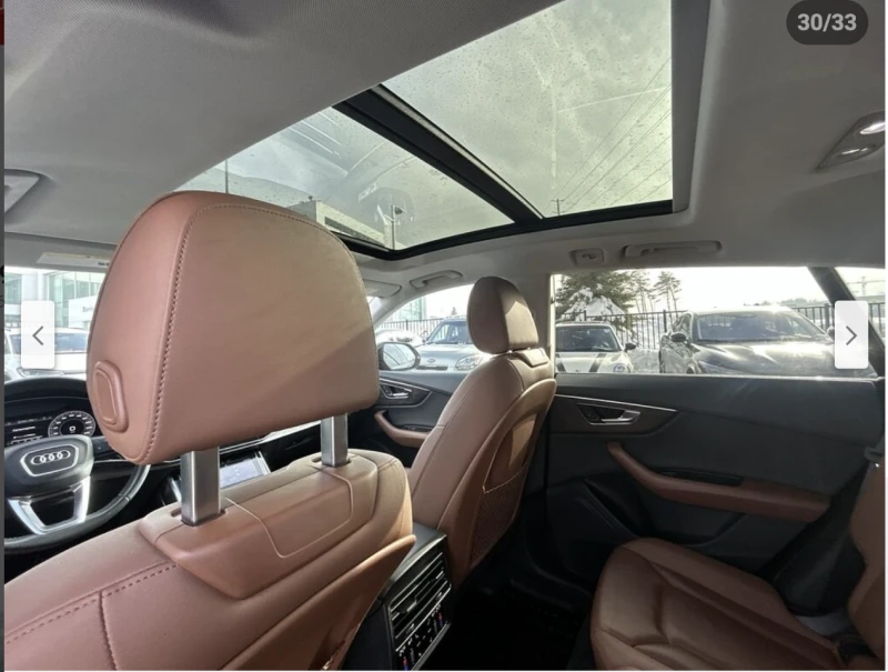 Audi Q8 3.0T* ОБДУХВАНЕ* 360КАМЕРА* LANE* ASSIST* МЪРТВА* , снимка 17 - Автомобили и джипове - 53084705