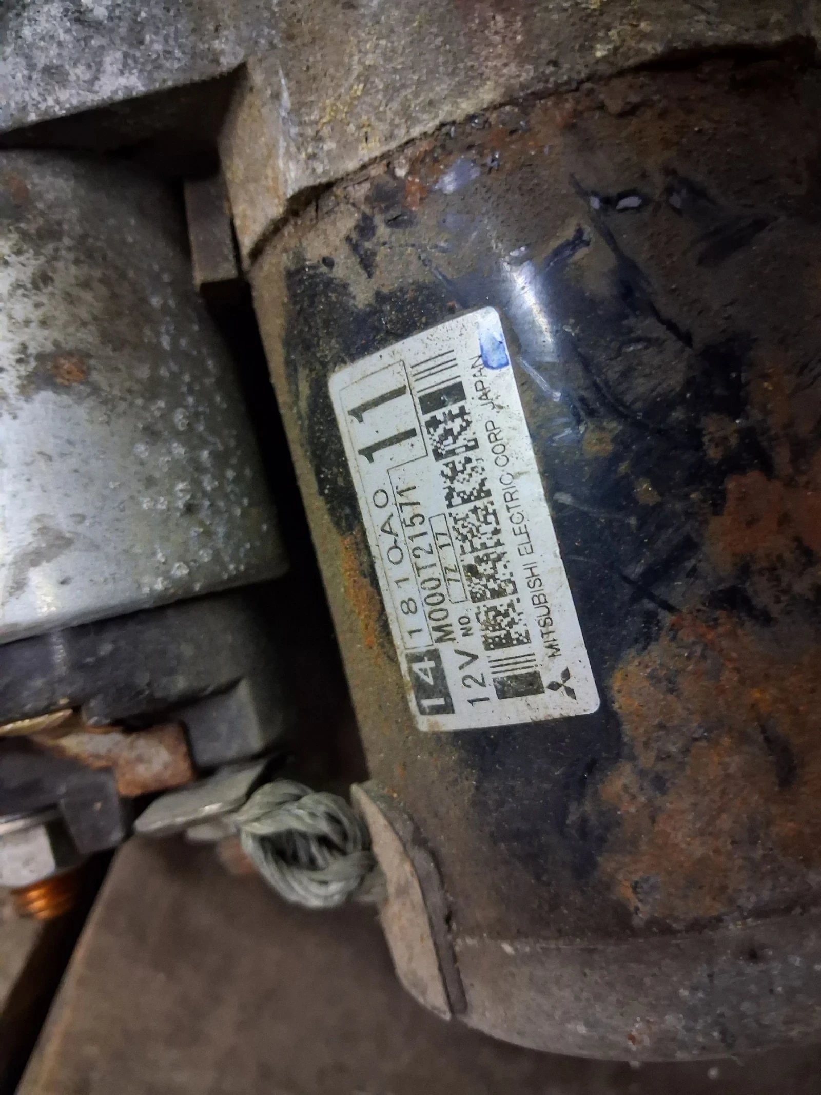 Стартер за Митцубиши Аутлендър 2,4 Бензин 2009 година, снимка 3 - Части - 54160598