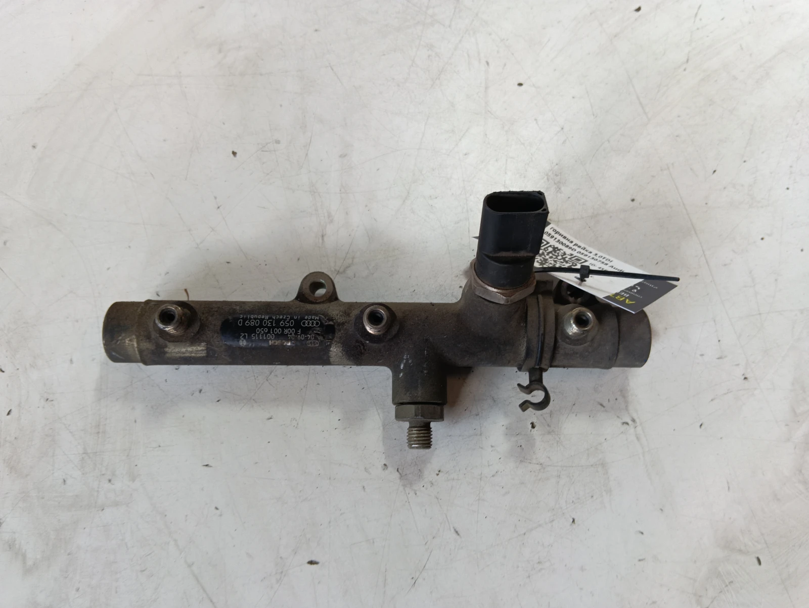 горивна рейка 3,0TDI 059130089D 059130758 Audi A6
