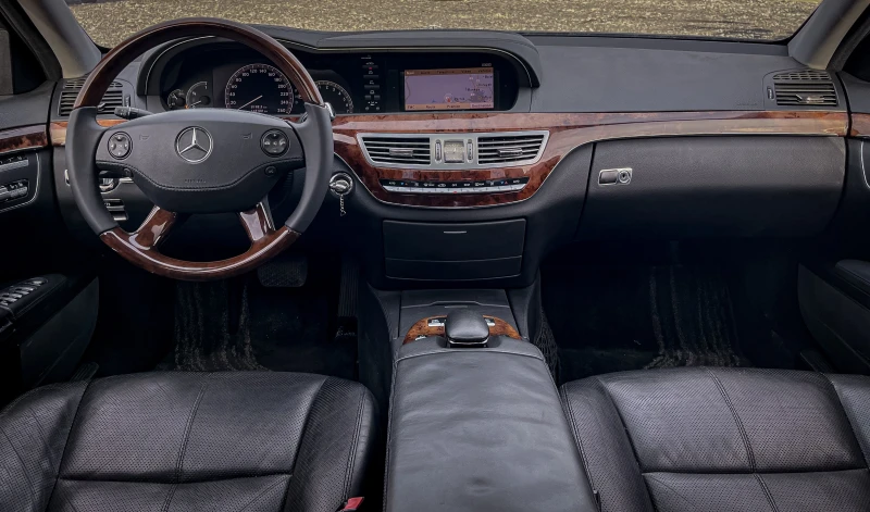 Mercedes-Benz S 550 FACELIFT | AMG PACKAGE!!! РЕАЛНИ КИЛОМЕТРИ! с ГАЗ, снимка 7 - Автомобили и джипове - 52441880