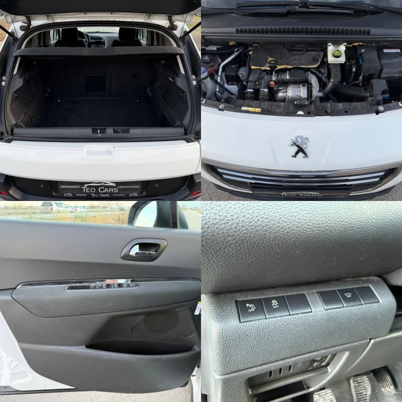 Peugeot 3008 1.6 HDI / ALLURE / LED / PARKTRONIC / EURO 6  , снимка 16 - Автомобили и джипове - 52830214