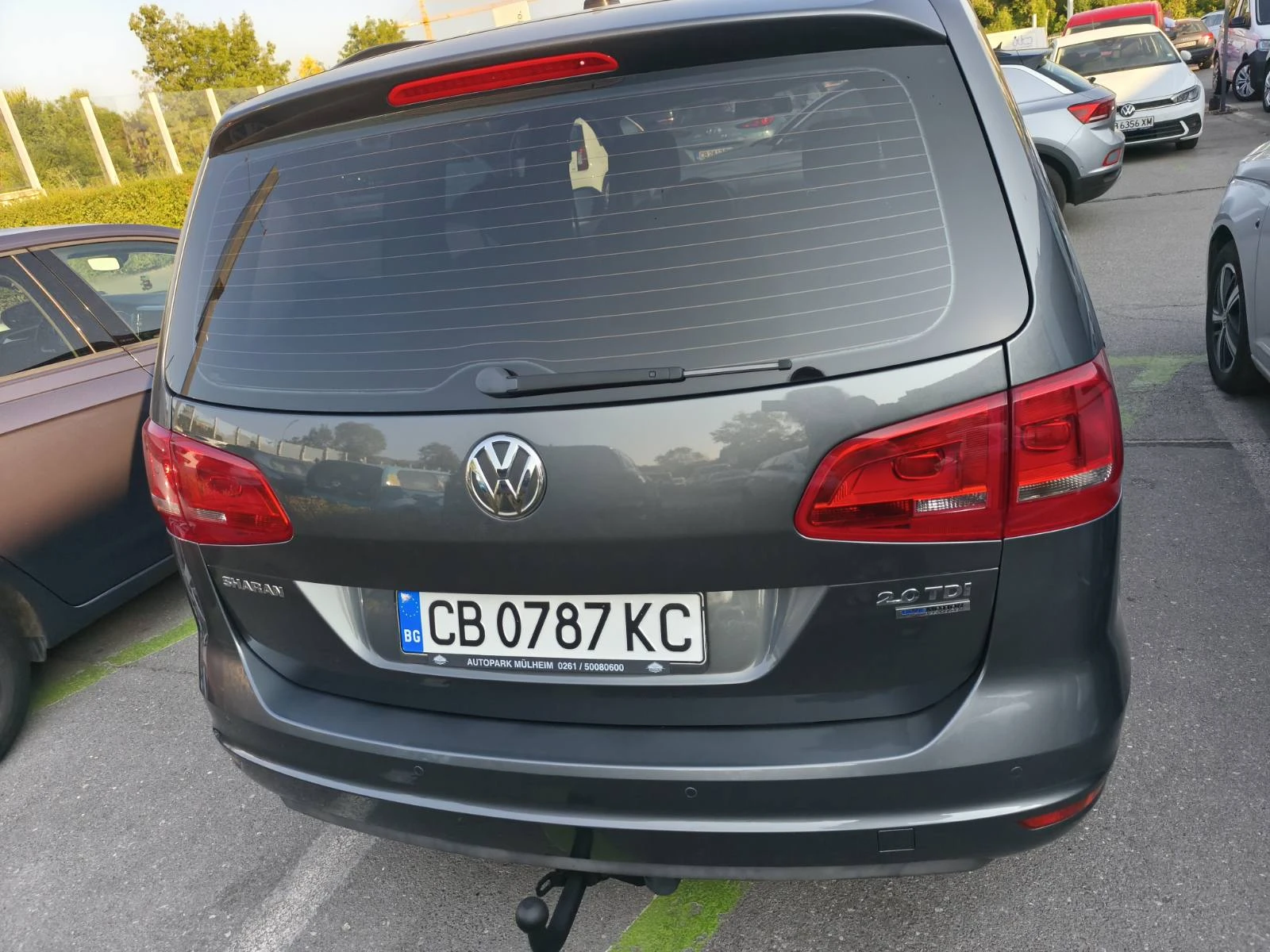 VW Sharan Bluemotion, снимка 4 - Автомобили и джипове - 55616838