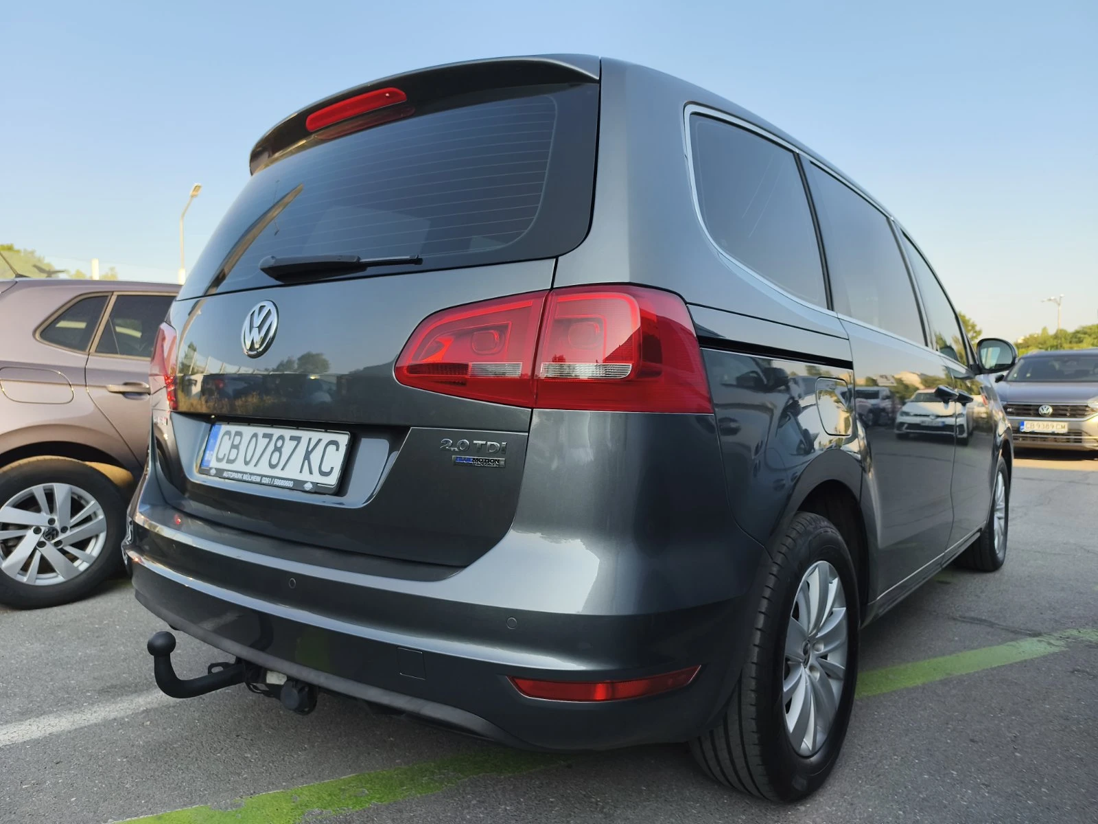 VW Sharan Bluemotion, снимка 5 - Автомобили и джипове - 55616838
