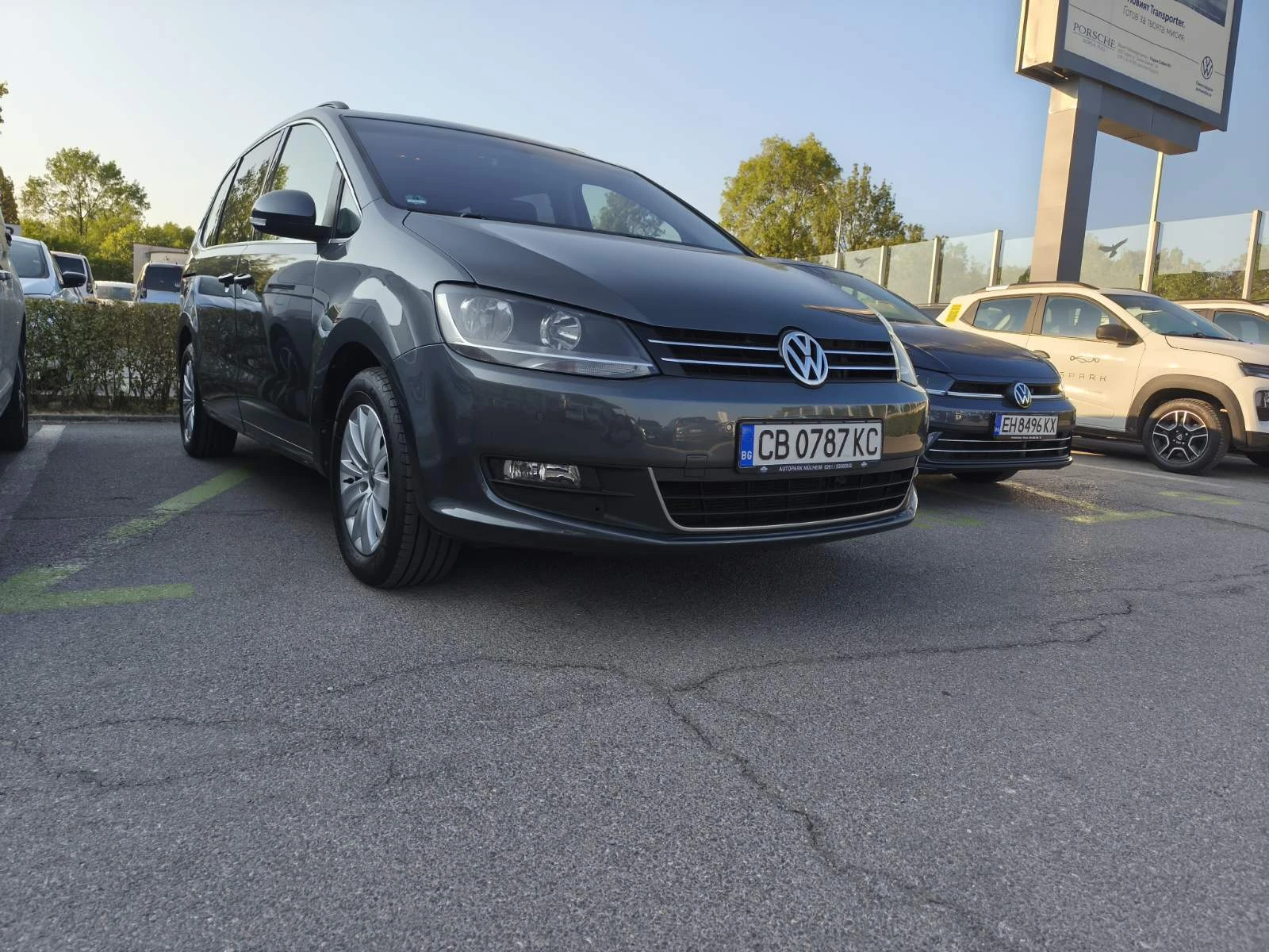 VW Sharan Bluemotion, снимка 7 - Автомобили и джипове - 55616838