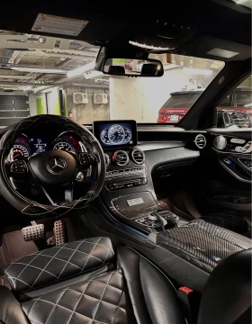 Mercedes-Benz GLC 43 AMG DESIGNO * BURMSTER * ПАНОРАМА * 360 КАМ * CARFAX * | Auto.bg — изображение 6