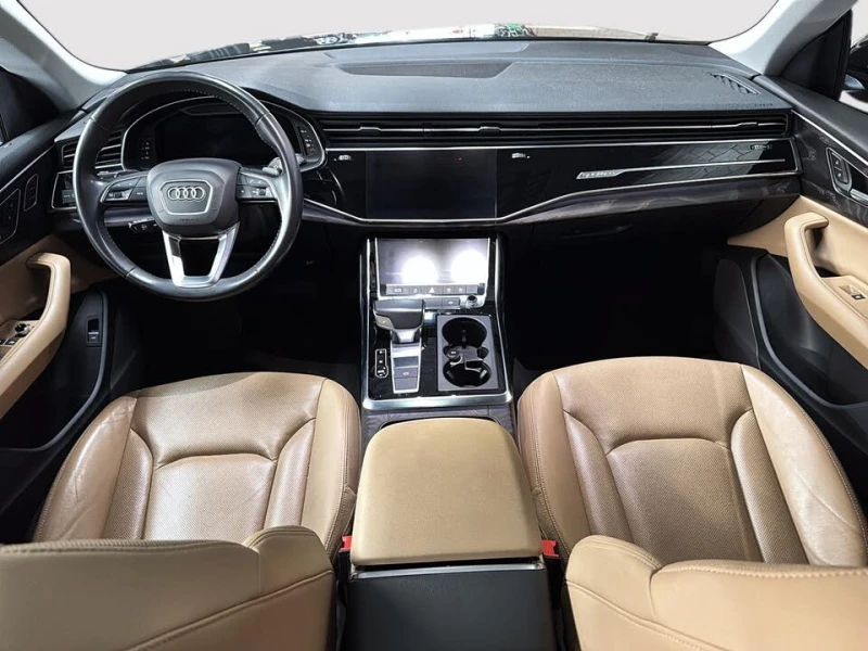 Audi Q8 55 TFSI* PROGRESSIV* ОБДУХВАНЕ* ПАМЕТ* , снимка 6 - Автомобили и джипове - 52683943