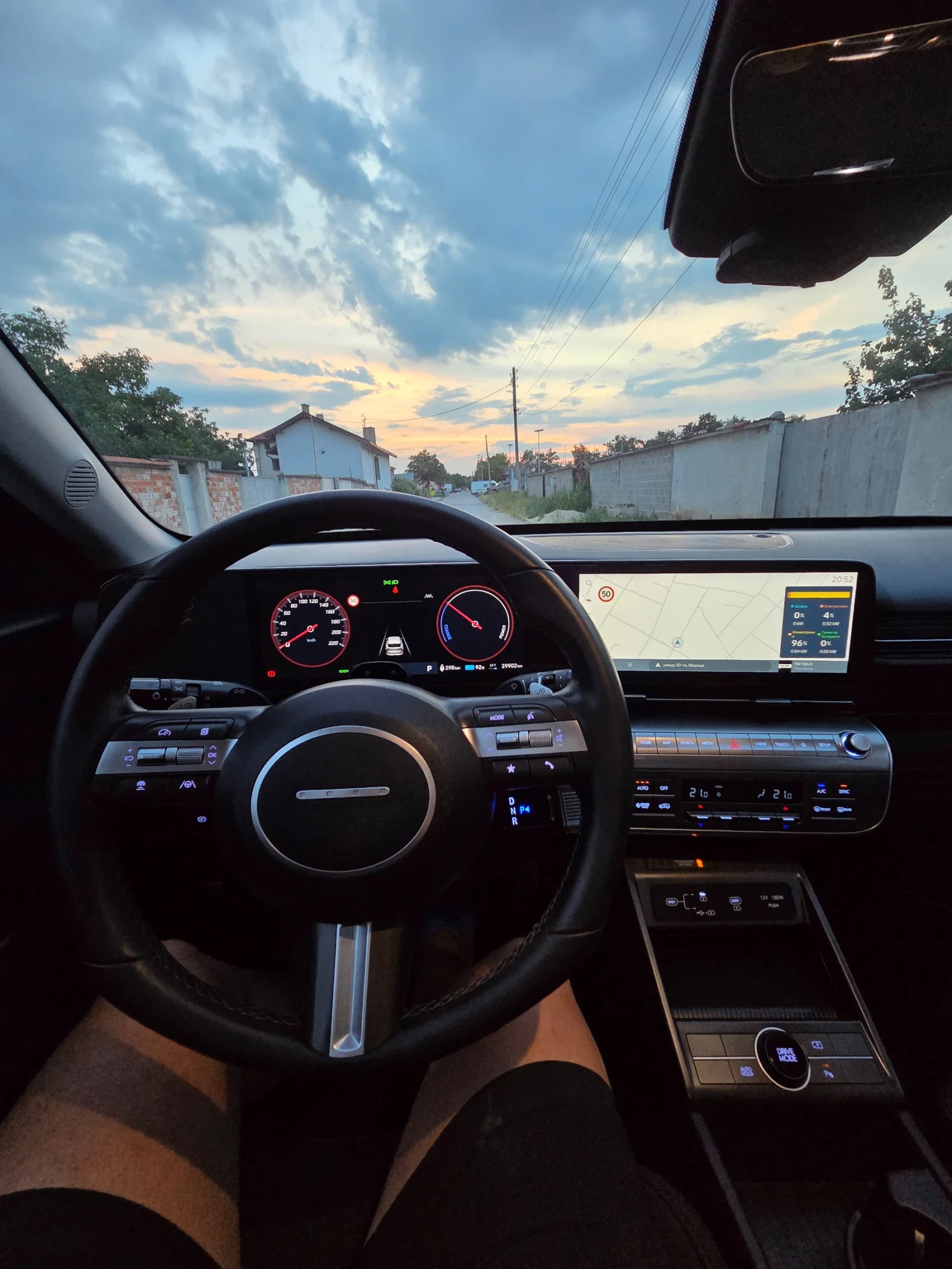Hyundai Kona E-Kona /Гаранционна/29000КМ/Като нова, снимка 12 - Автомобили и джипове - 55317101