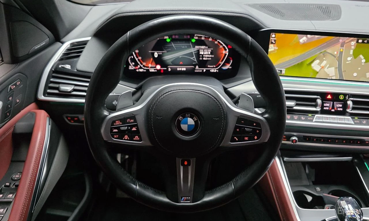 BMW X6 30d* M SPORT* HARMAN* ВЪЗДУХ* ОБДУХ* 360* КРАЙНА Ц, снимка 11 - Автомобили и джипове - 56262462