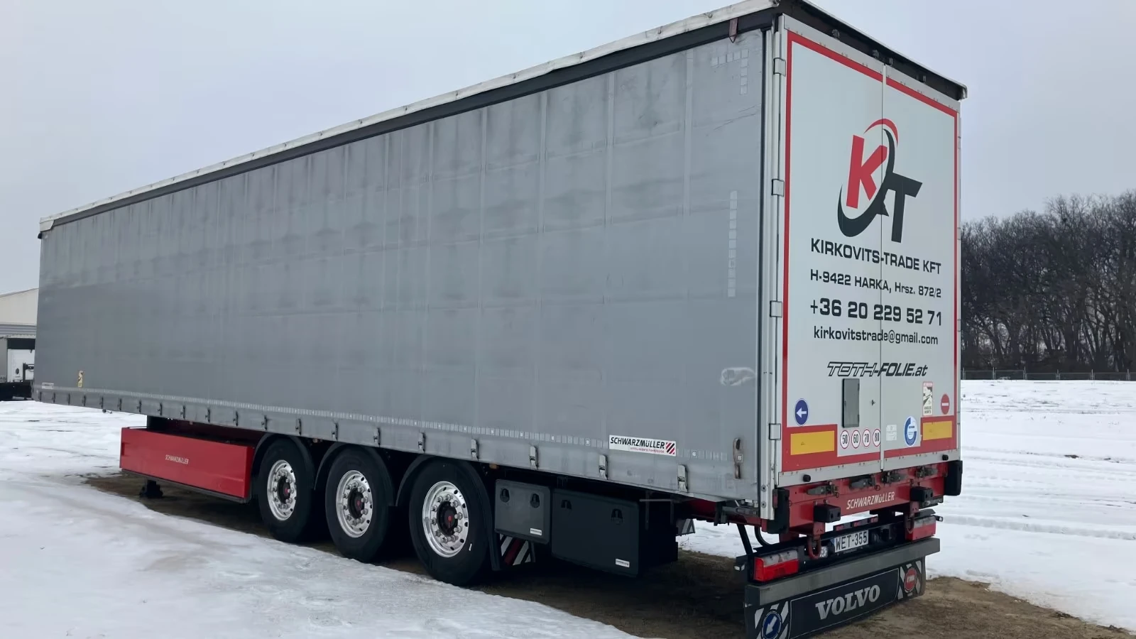 Полуремарке Schwarzmuller повдигащ таван, две богета, ALCOA, палетоносач, снимка 4 - Ремаркета - 53734616