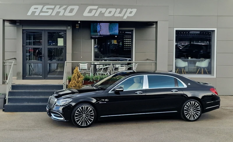 Mercedes-Benz S 560 MAYBACH/TVx3/HEAD/ВАКУМ/KEYLES/BANG&O/, снимка 17 - Автомобили и джипове - 46967638