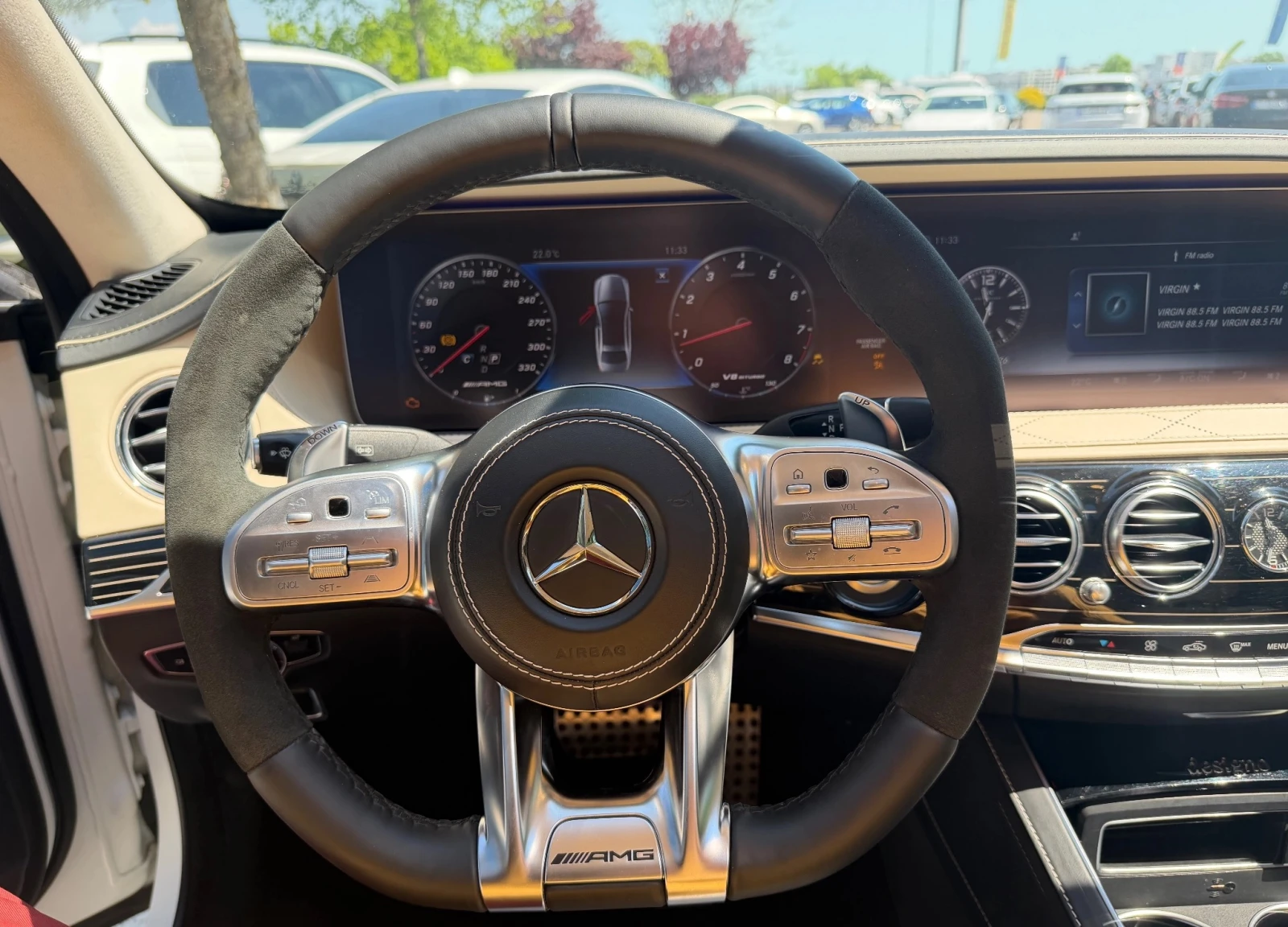 Mercedes-Benz S 63 AMG Long 4Matic+ , снимка 5 - Автомобили и джипове - 54685662