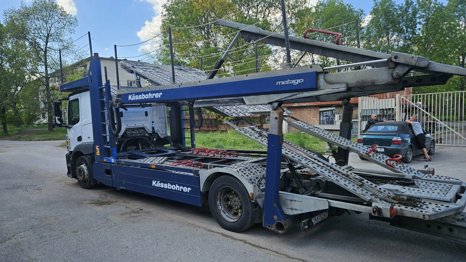 Mercedes-Benz Actros Kassbohrer metago super , снимка 8 - Камиони - 54785675