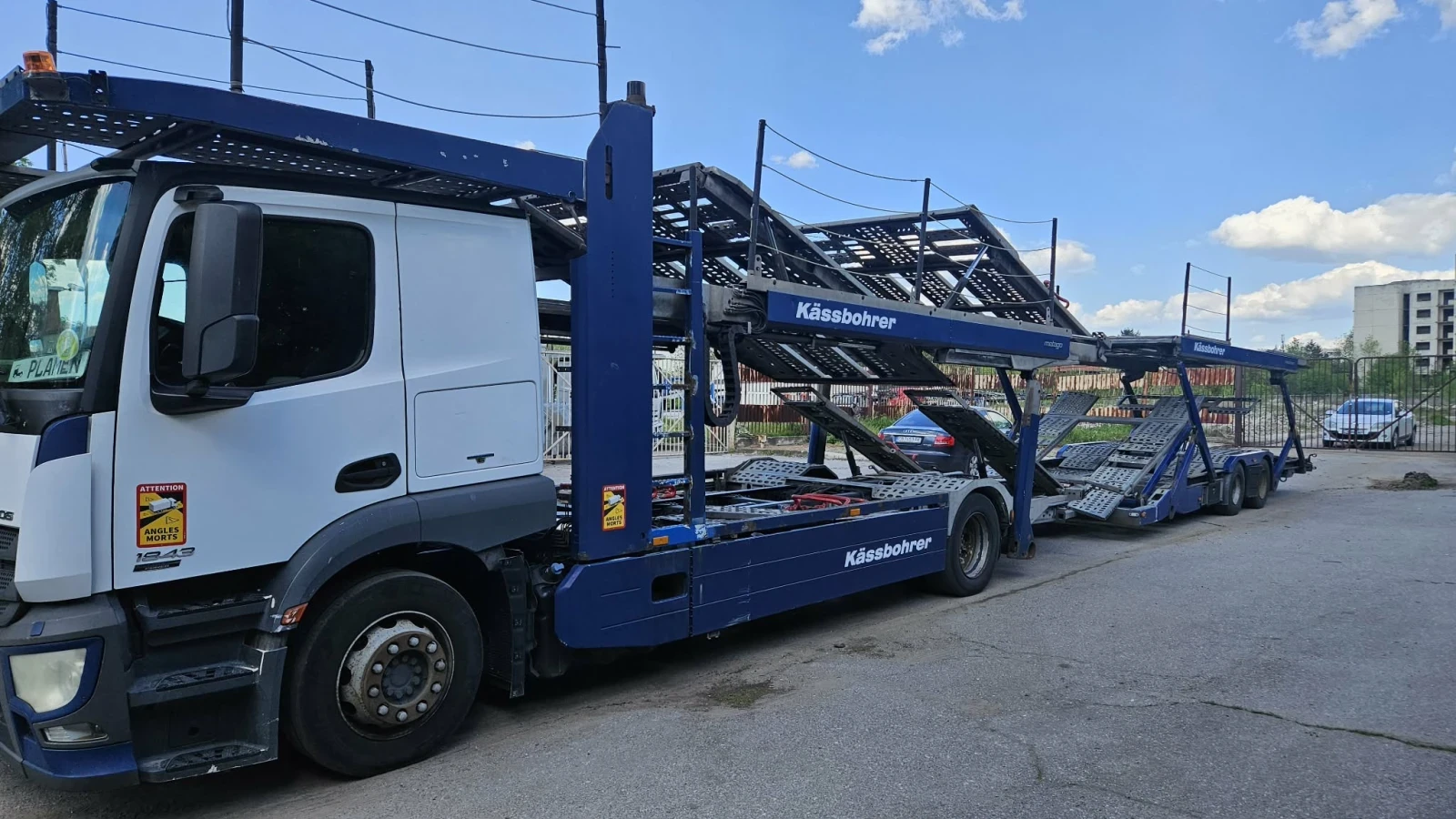Mercedes-Benz Actros Kassbohrer metago super 
