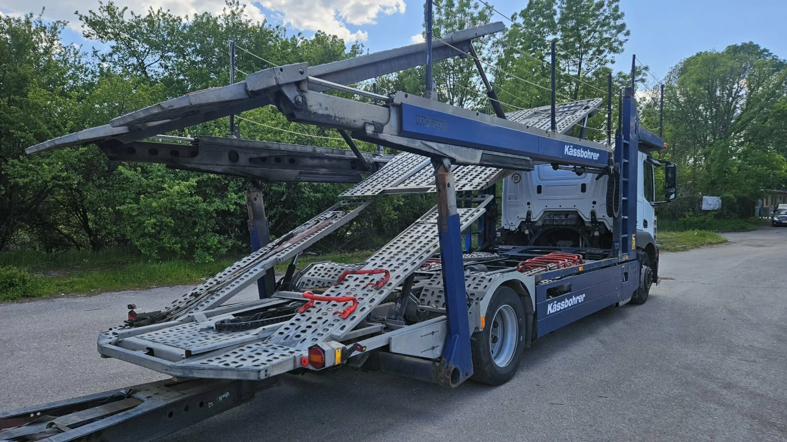 Mercedes-Benz Actros Kassbohrer metago super , снимка 15 - Камиони - 54785675
