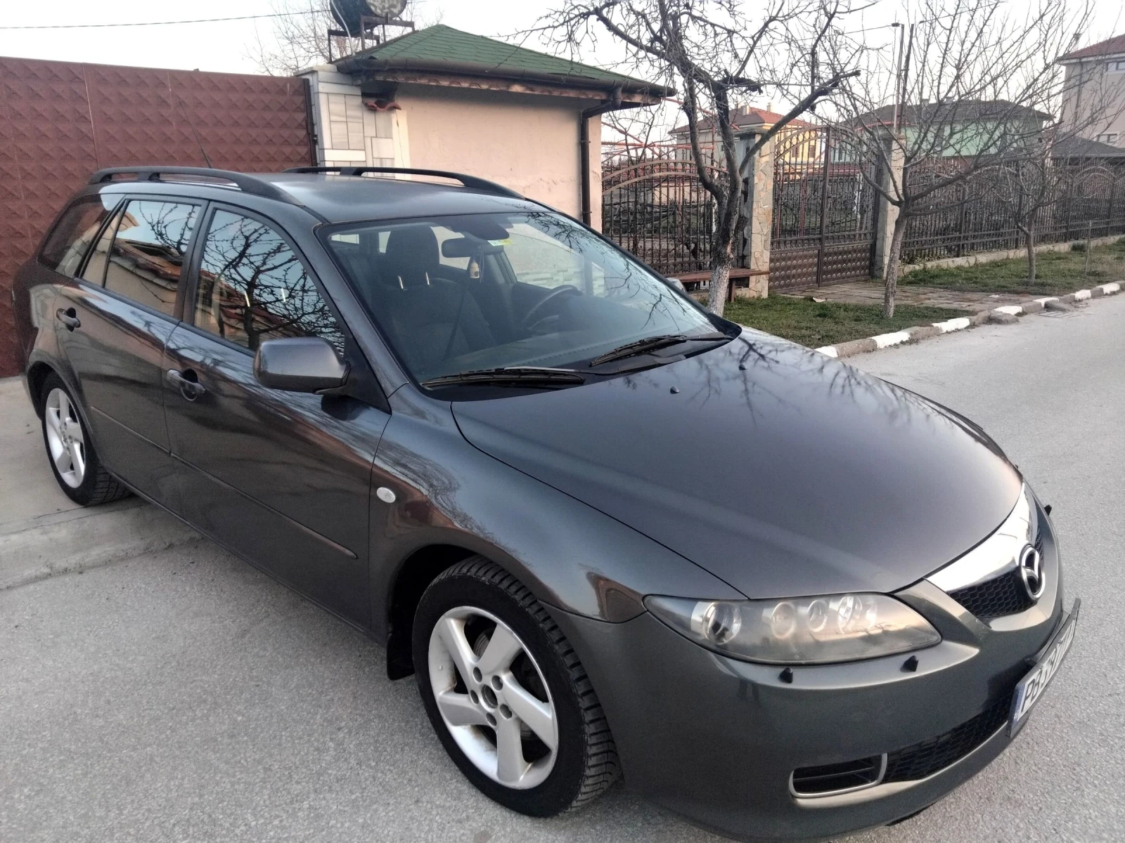 Mazda 6 2.0i.+ КЛИМА + ГАЗОВ ИНЖЕКЦИОН. 2006г., снимка 10 - Автомобили и джипове - 53741737