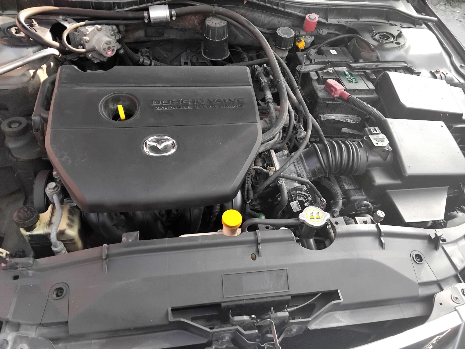 Mazda 6 2.0i.+ КЛИМА + ГАЗОВ ИНЖЕКЦИОН. 2006г., снимка 11 - Автомобили и джипове - 53741737