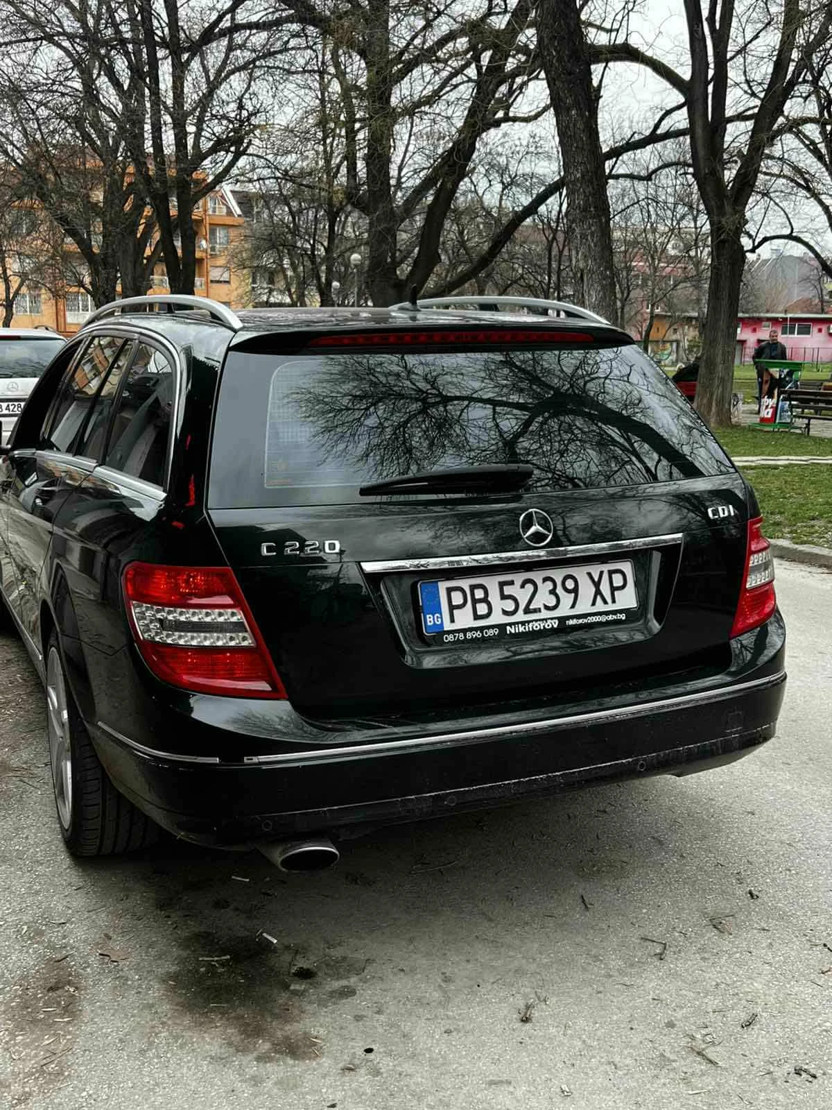 Mercedes-Benz C 220 2.2 CDI, снимка 2 - Автомобили и джипове - 54310936