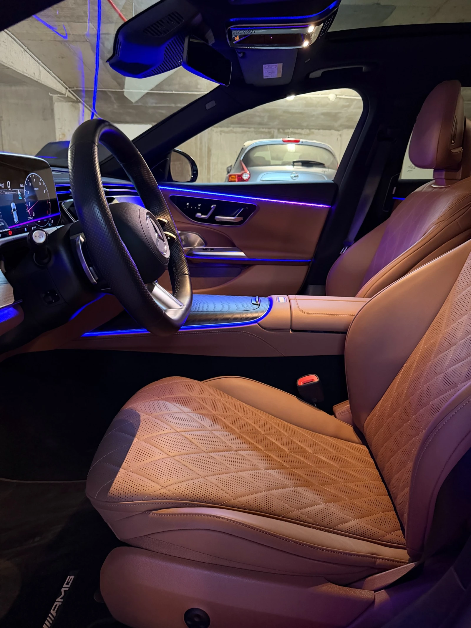 Mercedes-Benz E 200 T AMG MEMORY PANO NIGHT 4D BURM ОБДУХВАНЕ 360 САМ, снимка 7 - Автомобили и джипове - 54643113
