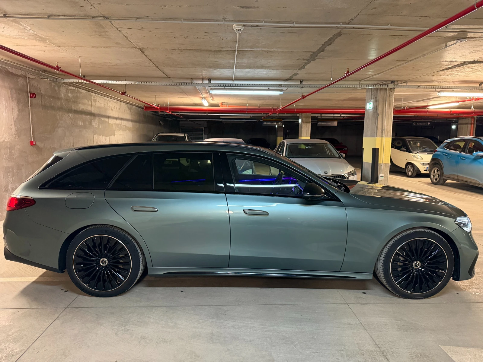 Mercedes-Benz E 200 T AMG MEMORY PANO NIGHT 4D BURM ОБДУХВАНЕ 360 САМ, снимка 4 - Автомобили и джипове - 54643113