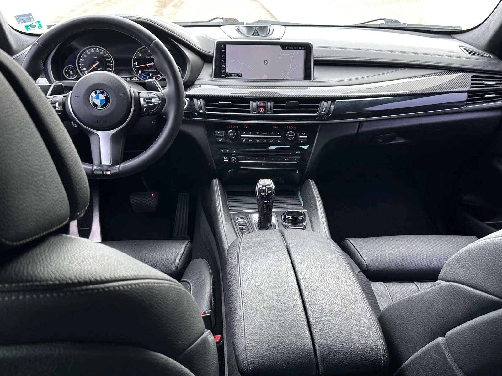 BMW X6 M50D HuD Вакум Обдухване Digital - изображение 8