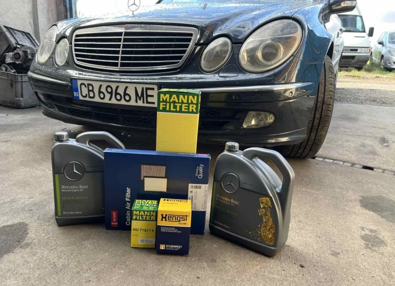 Mercedes-Benz E 270 Avantgarde, снимка 9 - Автомобили и джипове - 47637267