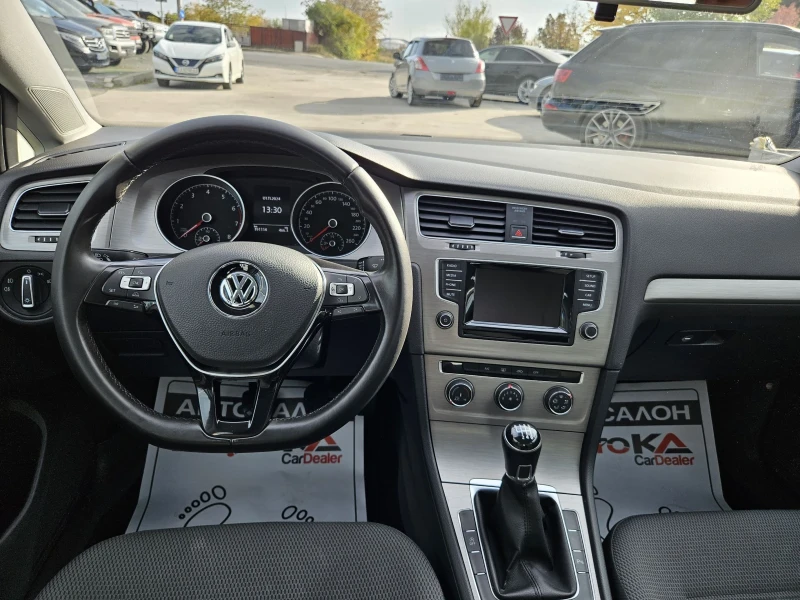 VW Golf 1.4TGI-110кс= ФАБРИЧЕН МЕТАН= 6СК= СЕРВ.ИСТОРИЯ, снимка 11 - Автомобили и джипове - 47805134