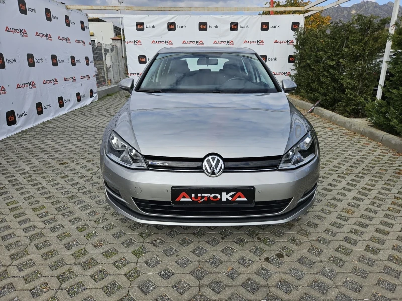 VW Golf 1.4TGI-110кс= ФАБРИЧЕН МЕТАН= 6СК= СЕРВ.ИСТОРИЯ, снимка 1 - Автомобили и джипове - 47805134