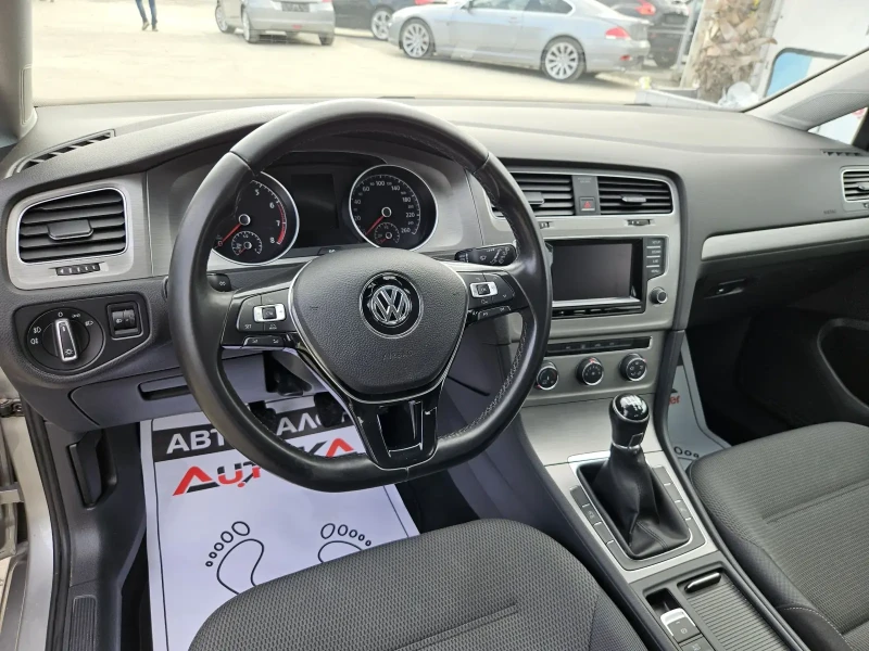 VW Golf 1.4TGI-110кс= ФАБРИЧЕН МЕТАН= 6СК= СЕРВ.ИСТОРИЯ, снимка 8 - Автомобили и джипове - 47805134